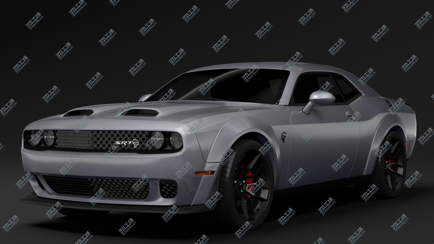images/goods_img/202105073/Dodge Challenger SRT Hellcat Redeye Widebody LC 2019 3D/2.jpg